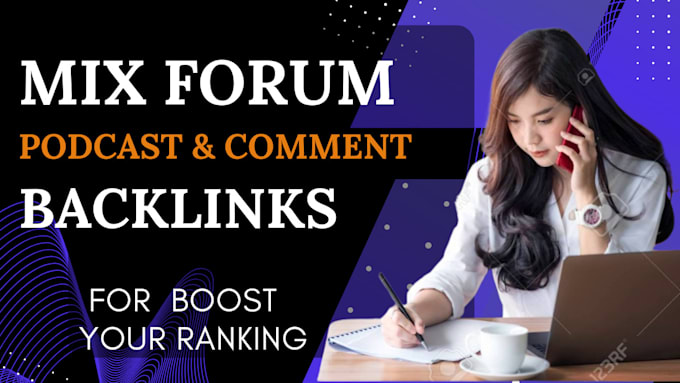 Gig Preview - Do mix forum products and comment backlinks for off page SEO