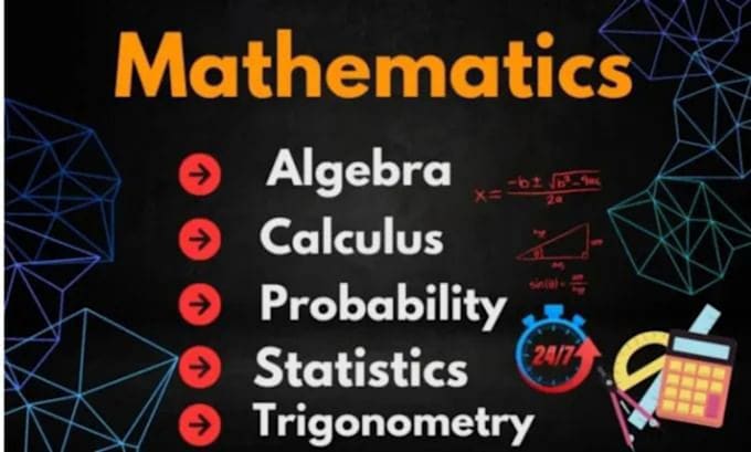 Gig Preview - Help in math statistics calculus mathematics trigonometry and probability tutor