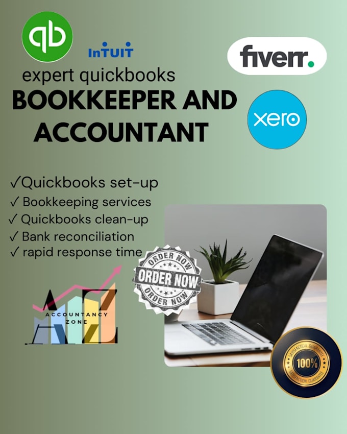 Bestseller - provide UK USA bookkeeping xero, quickbooks