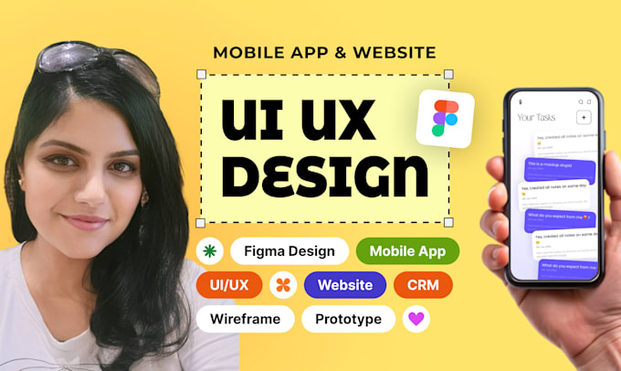 Gig Preview - Create modern website, mobile app and web app ui ux designs