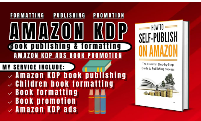 Bestseller - do amazon KDP book publishing, book formatting, children books, amazon KDP ads