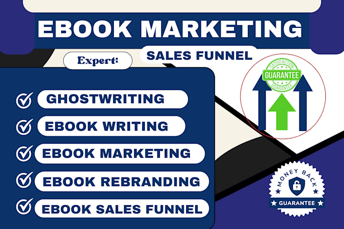 Gig Preview - Do ebook marketing sales funnel,funnel,landing page