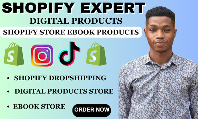 Gig Preview - Upload products to your shopify store