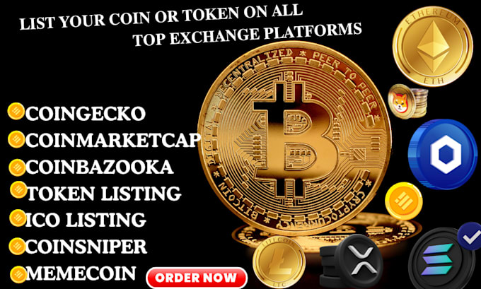 Bestseller - do ico listing token listing coinmarketcap coingecko coin listing lbank uniswap