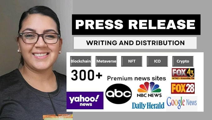 Gig Preview - Write and distribute crypto press release crypto press release distribution