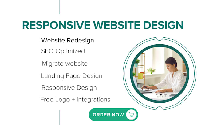 Gig Preview - Design migrate or update webador website shift4shop ecwid store hostinger site