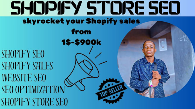 Gig Preview - Enhance your shopify store seo optimization to boost shopify sales and ranking