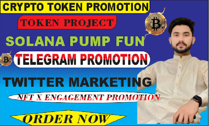 Bestseller - pump crypto token memecoin ico nft sol x hype pumpfun twitter telegram promoting