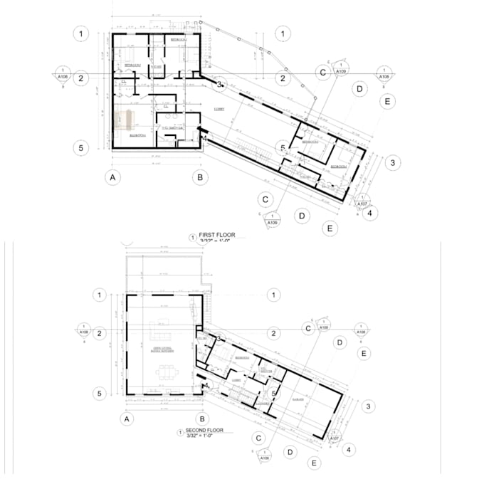 Gig Preview - Be your architect for house plans, 2d floor plan blueprints