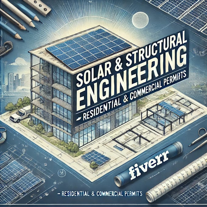 Gig Preview - Do solar and structural engineering, residential and commercial permits