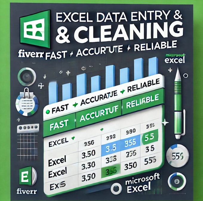 Gig Preview - Do data work on excel sheet like data cleaning etc