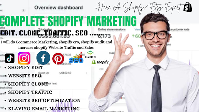 Bestseller - clone shopify store, edit, virtual assistance, revamp,USA,UK,shopify website