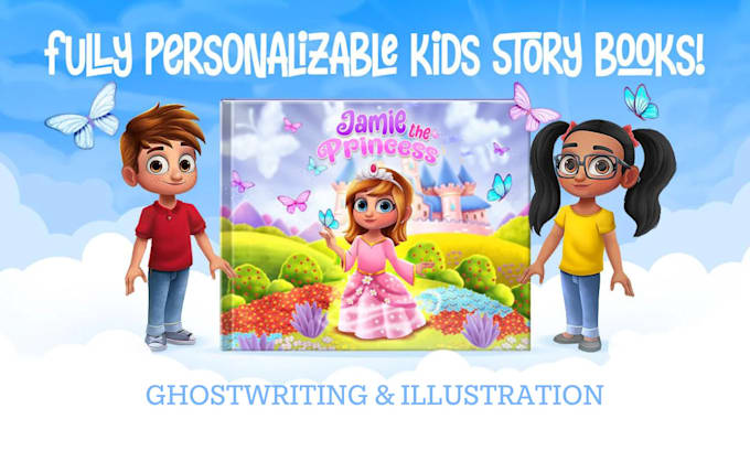 Bestseller - ghostwrite, illustrate childrens storybook, african american illustration, kdp