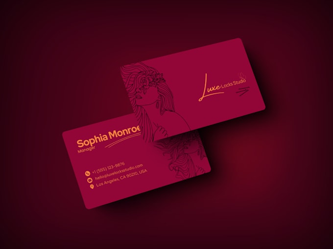 Gig Preview - Design a modern business card for your brand