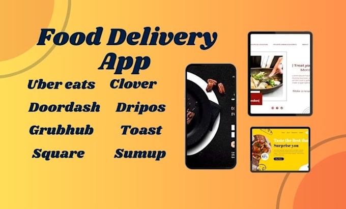 Gig Preview - Build develop uber eats doordash grubhub food menus delivery app for android