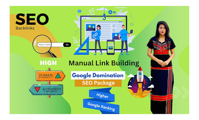 Bestseller - boost google rankings with high da manual link building and SEO backlinks