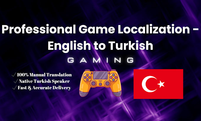 Bestseller - professionally translate and localize your game into turkish