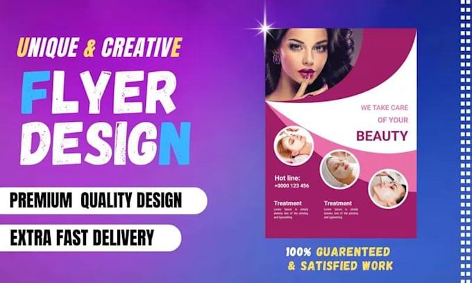 Gig Preview - Design a flyer, menu or brochure to boost your brand