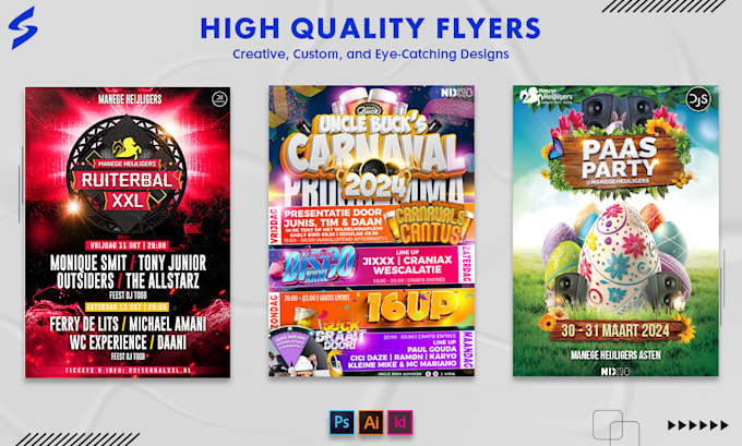 Gig Preview - Design stunning flyers for events, festivals, and businesses