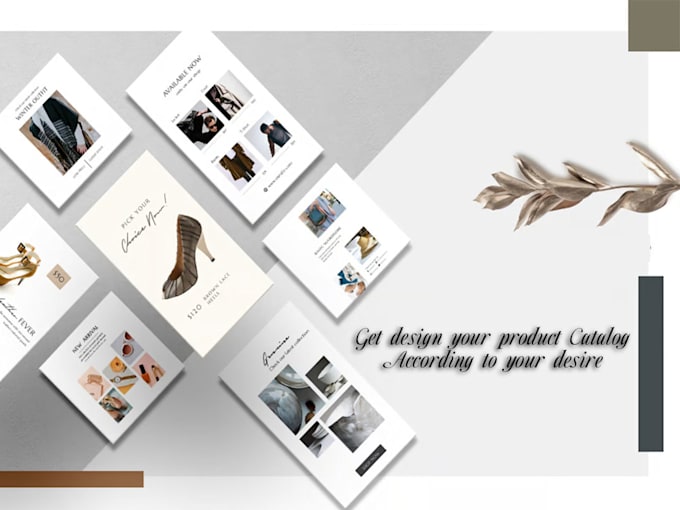 Gig Preview - Do design your product catalog lookbook magazine