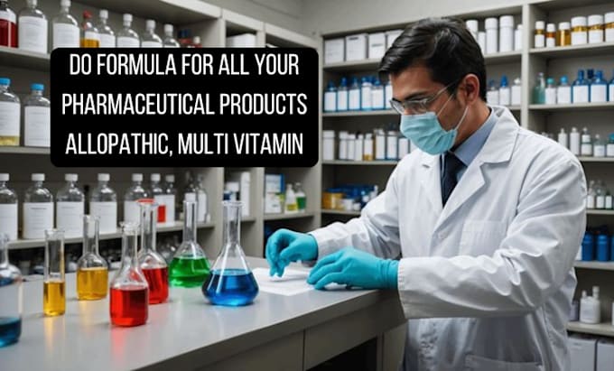 Gig Preview - Do formula for all your pharmaceutical products allopathic, multi vitamin