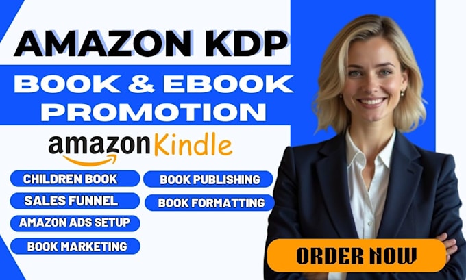 Bestseller - do amazon book promotion ebook marketing children ebook promotion amazon kdp ads