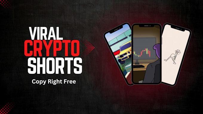 Gig Preview - Create manual crypto shorts for instagram reels, youtube and tiktok