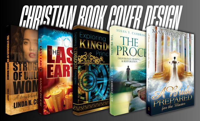 Gig Preview - Design attractive christian book cover design or religious book cover