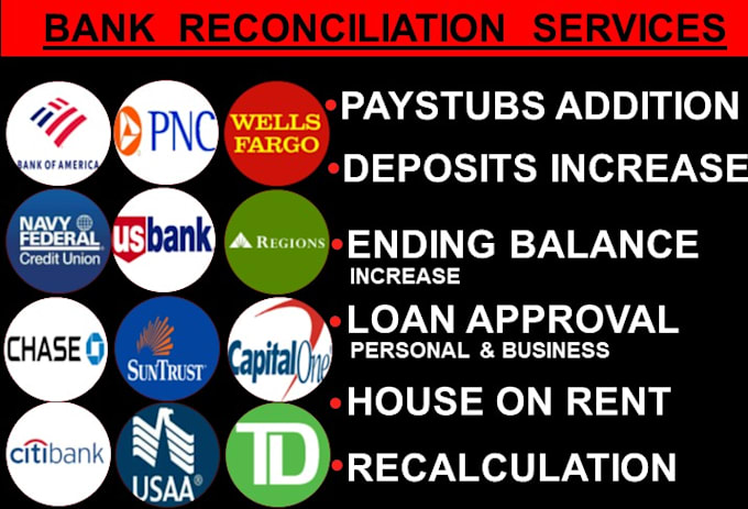 Gig Preview - Reconcile bank statement PDF to editable format, CSV, google sheets