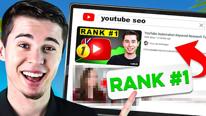 Gig Preview - Do youtube optimization for growth subscription to increase subscribers and rank