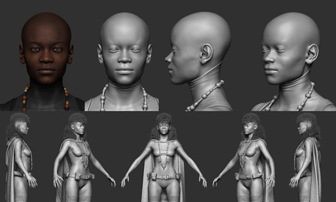 Gig Preview - Create top quality 3d characters modeling  for 3d animation and games