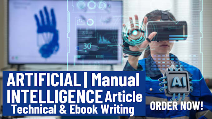 Bestseller - ghostwrite artificial intelligence, technical writing, workbook and lead magnet