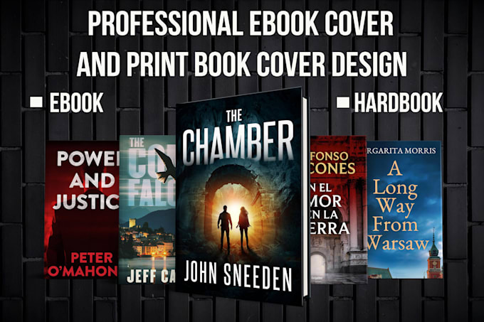 Gig Preview - Do book cover design, ebook cover design, book cover design