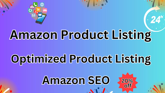 Gig Preview - Write a top selling SEO optimized amazon listing, amazon copywriting