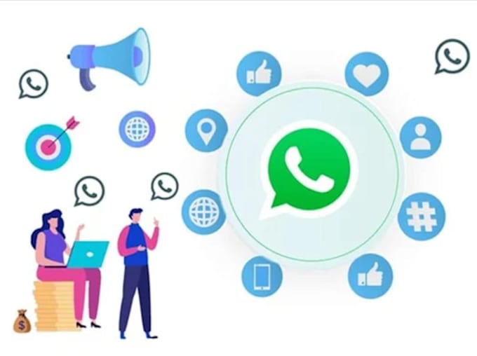 Gig Preview - Add real users to whatsapp channel, bulk sms, whatsapp ads promotion, mass dm