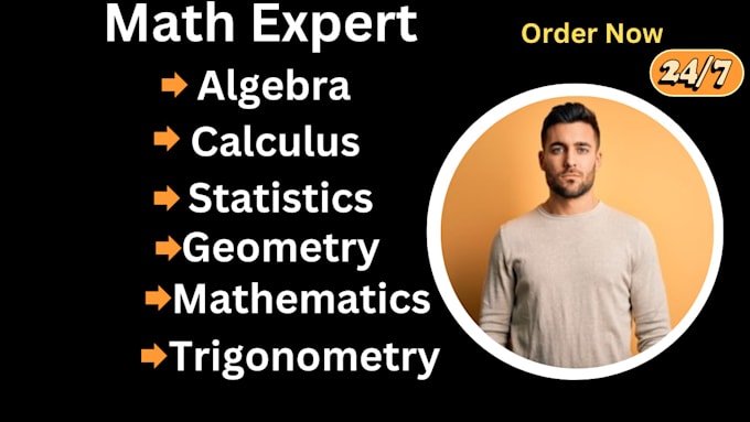 Bestseller - help you in math, statistics, algebra,geometry calculus and trigonomentry