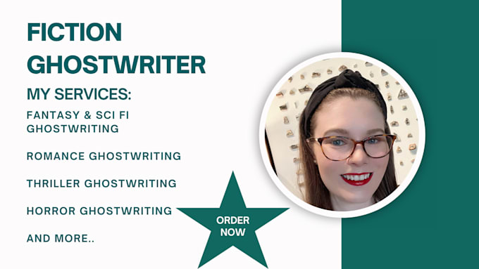 Gig Preview - Be your professional fiction ghostwriter , ebook editing, novel rewriting