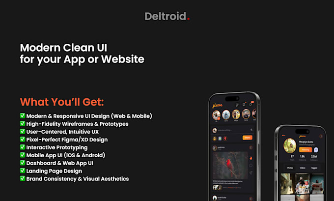 Bestseller - do UI design for your website and app