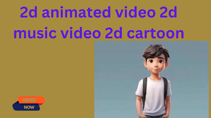 Gig Preview - 2d animated video 2d music video 2d cartoon animation 2d anime short film