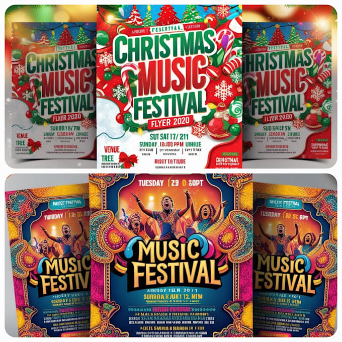 Gig Preview - Design proffesional, entertainment, festival flyers