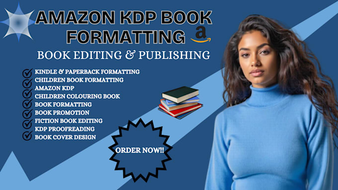 Gig Preview - Edit format your children book or colouring book for amazon kdp compatibility