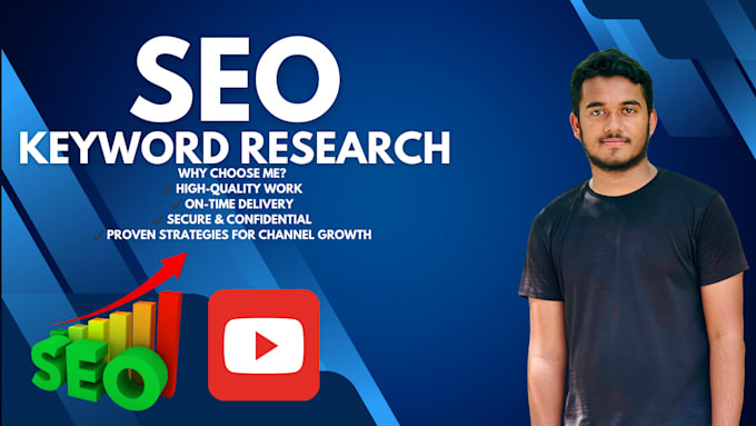 Bestseller - be your youtube video SEO expert for fast ranking