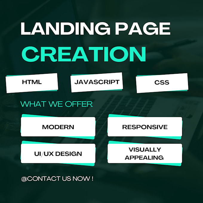 Gig Preview - Design and develop a high converting landing page