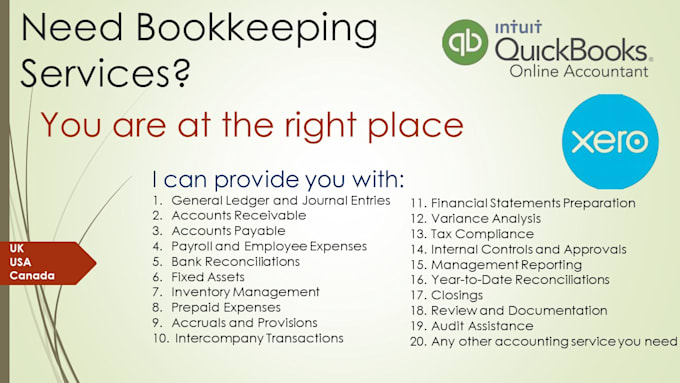 Gig Preview - Provide bookkeeping reconciliations and financial management services