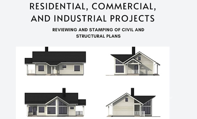 Gig Preview - Design site plan, structural engineer plans architecture residential pe stamp