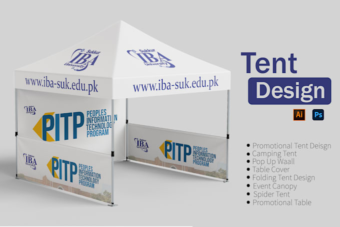 Gig Preview - Design canopy tent design and both design