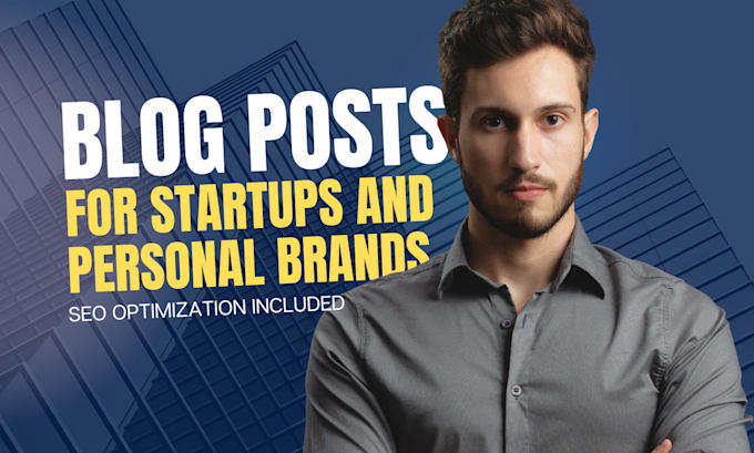 Gig Preview - Write for your personal brand or startup blog