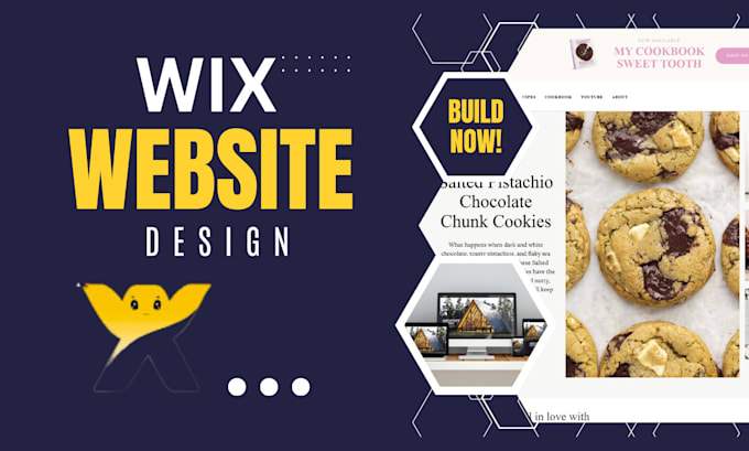 Gig Preview - Build wix website bakery wix website design wix redesign figma to wix design