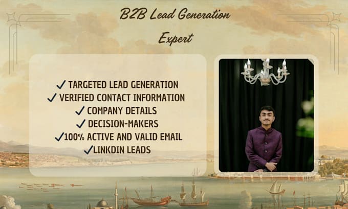 Gig Preview - Generate high quality b2b leads with targeted prospect lists