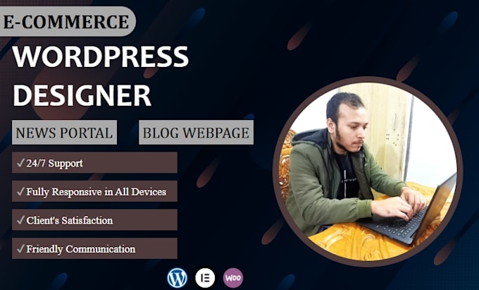 Gig Preview - Build responsive wordpress news and blog website development